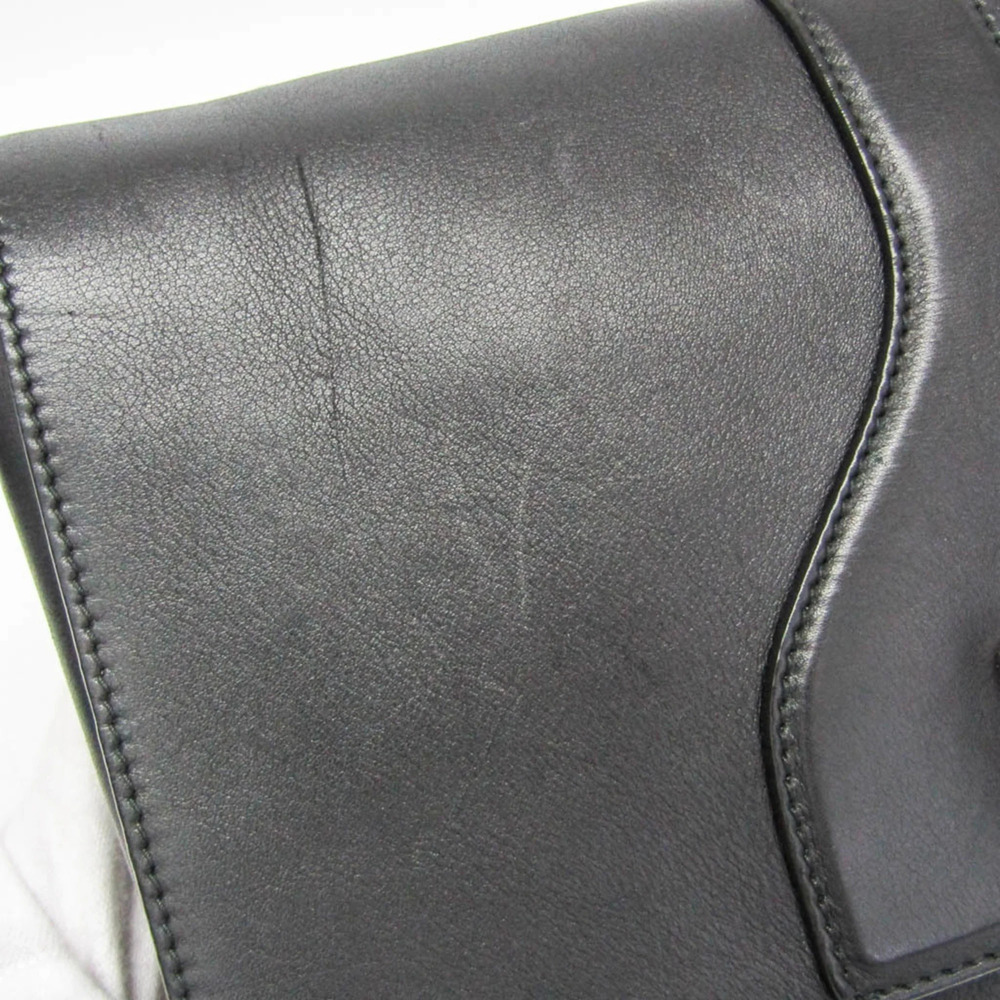 PRADA Black Leather Shoulder Bag - Picture 9 of 16